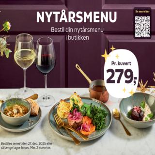 Nytårsmenu 2025